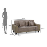 Melody 3 Seater Sofa- Beige