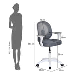 Slavic Astronaut Themed Kids Chair- Grey