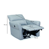 Skye 1 Seater Electric Recliner (Sky Blue)