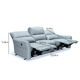 Skye 3 Seater Electric Recliner (Sky Blue)