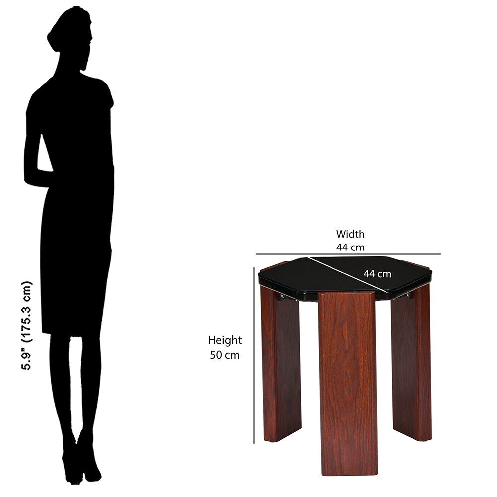 Tripod Side Table (Walnut)