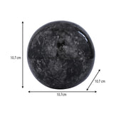 Metal Ball Table Decor Showpiece- Black