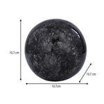 Metal Ball Table Decor Showpiece- Black