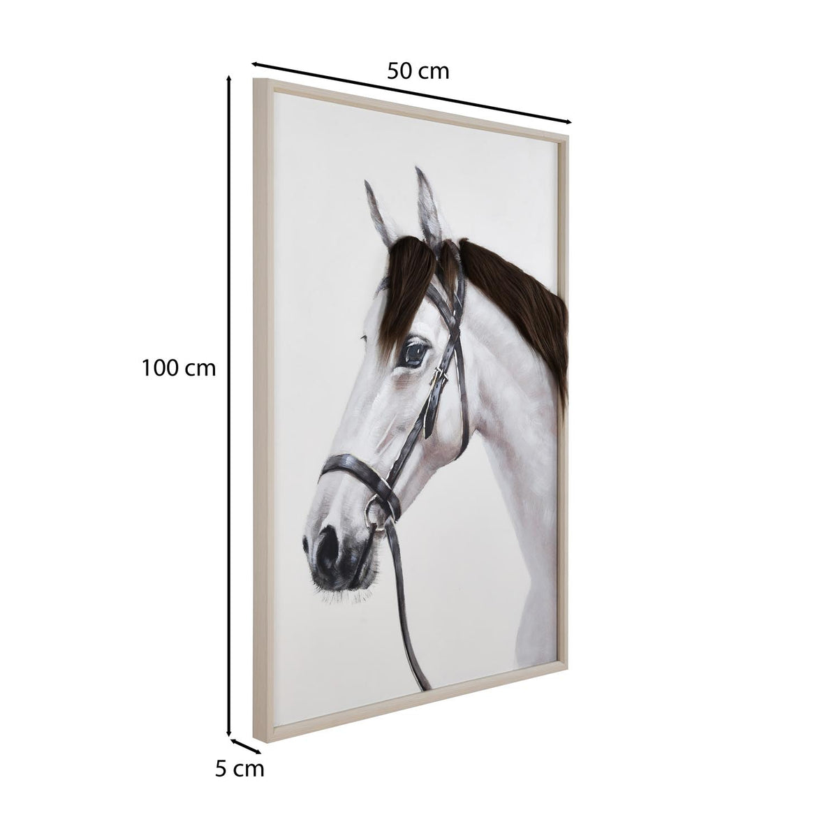 Art Couture Horse Wall Art- Multicolor
