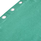 Visto Solid Blackout 9 Ft Polyester Long Door Curtains Set of 2 (Seagreen)