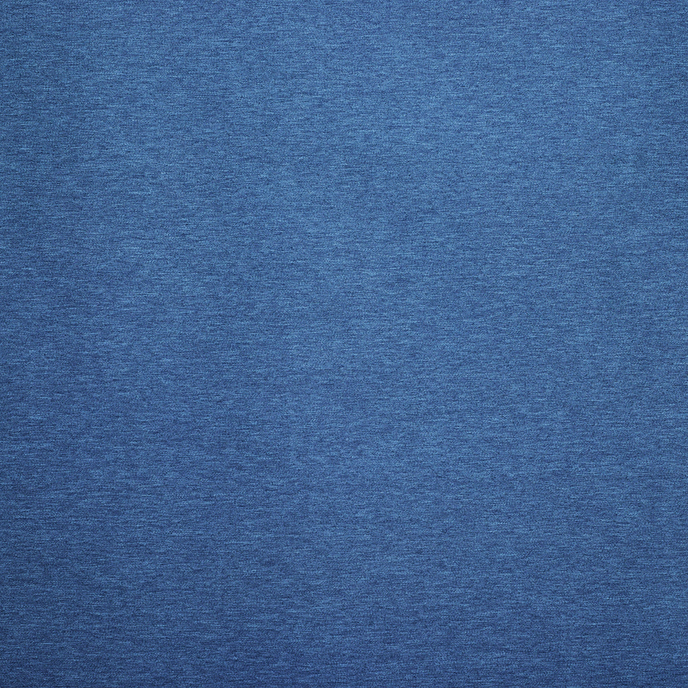 Visto Solid Blackout 7 Ft Polyester Door Curtains Set of 2 (Dark Blue)
