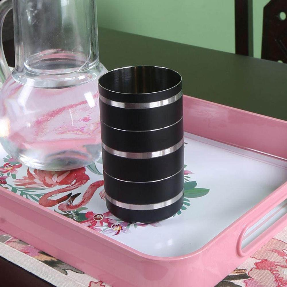 Stainless Steel Multipurpose Tumbler- Black