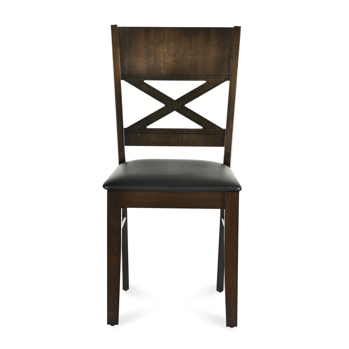 Adrian 6 Seater Dining Set (Dark Walnut)
