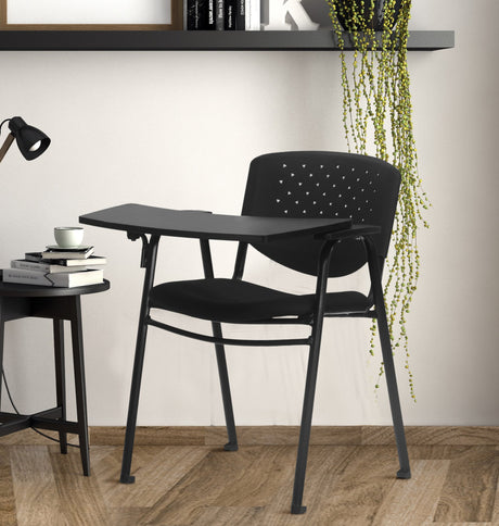 Nilkamal amaze Chair With Tablet Black