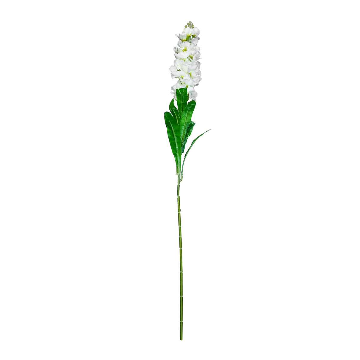 Gladiolus Artificial Stick- White