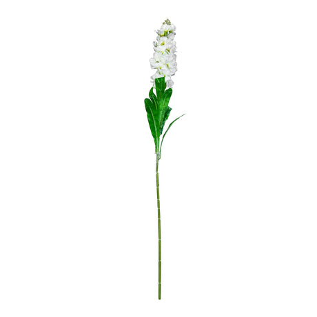 Gladiolus Artificial Stick- White