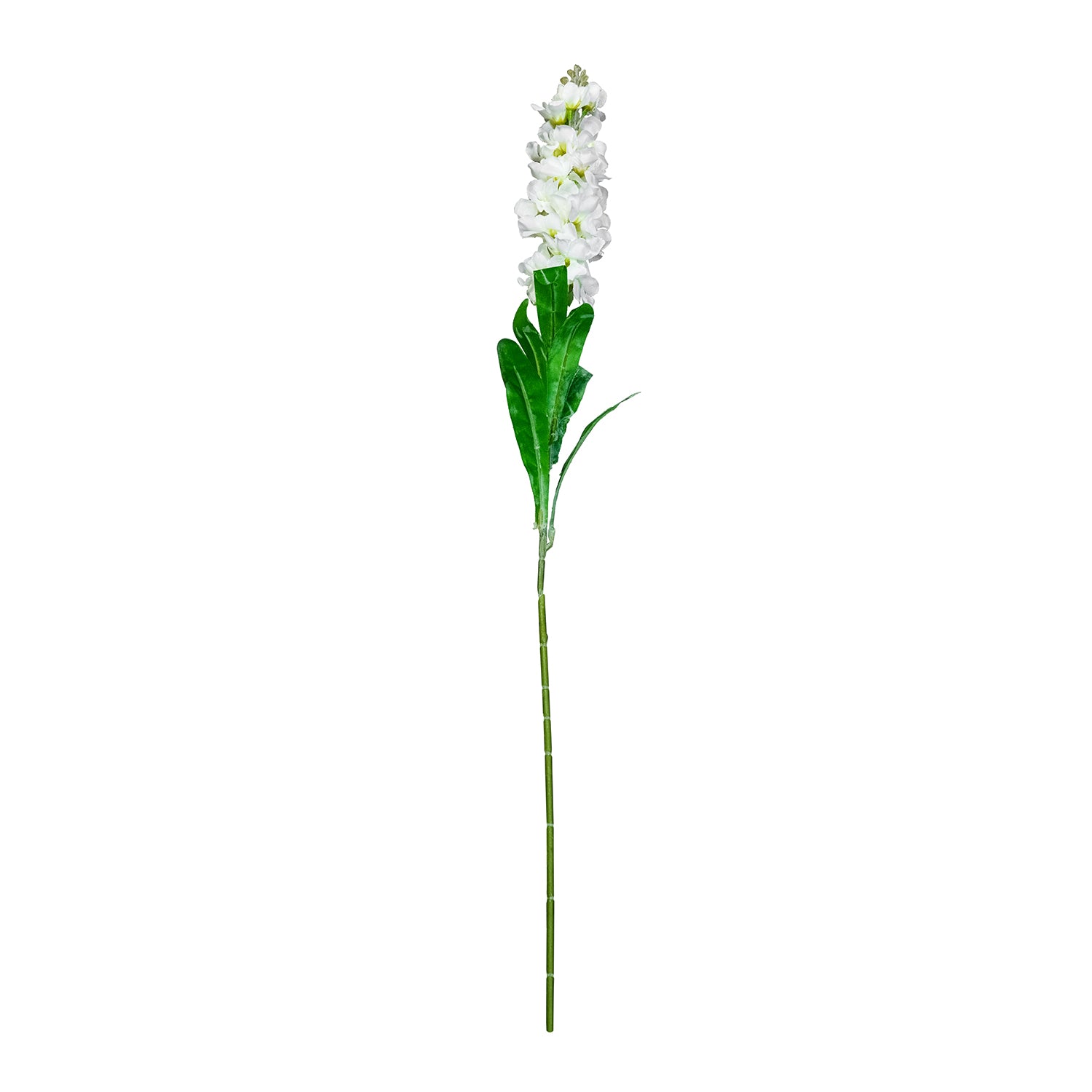 Gladiolus Artificial Stick- White
