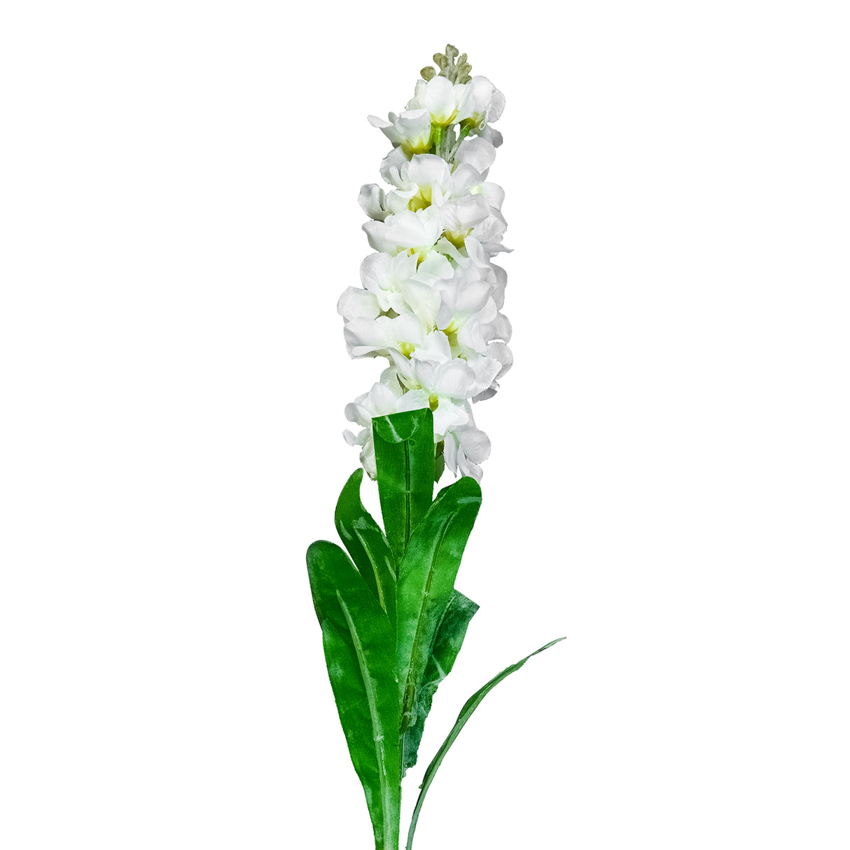 Gladiolus Artificial Stick- White
