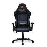 Canophy Leatherette Ergonomic Gaming Chair with Neck & Lumbar Pillow (Black)