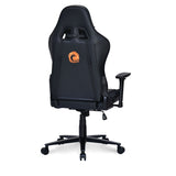 Canophy Leatherette Ergonomic Gaming Chair with Neck & Lumbar Pillow (Black)