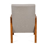 Conolly 1 Seater Fabric Sofa (Brown)