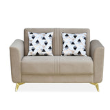 Cooper 2 Seater Fabric Sofa (Beige)