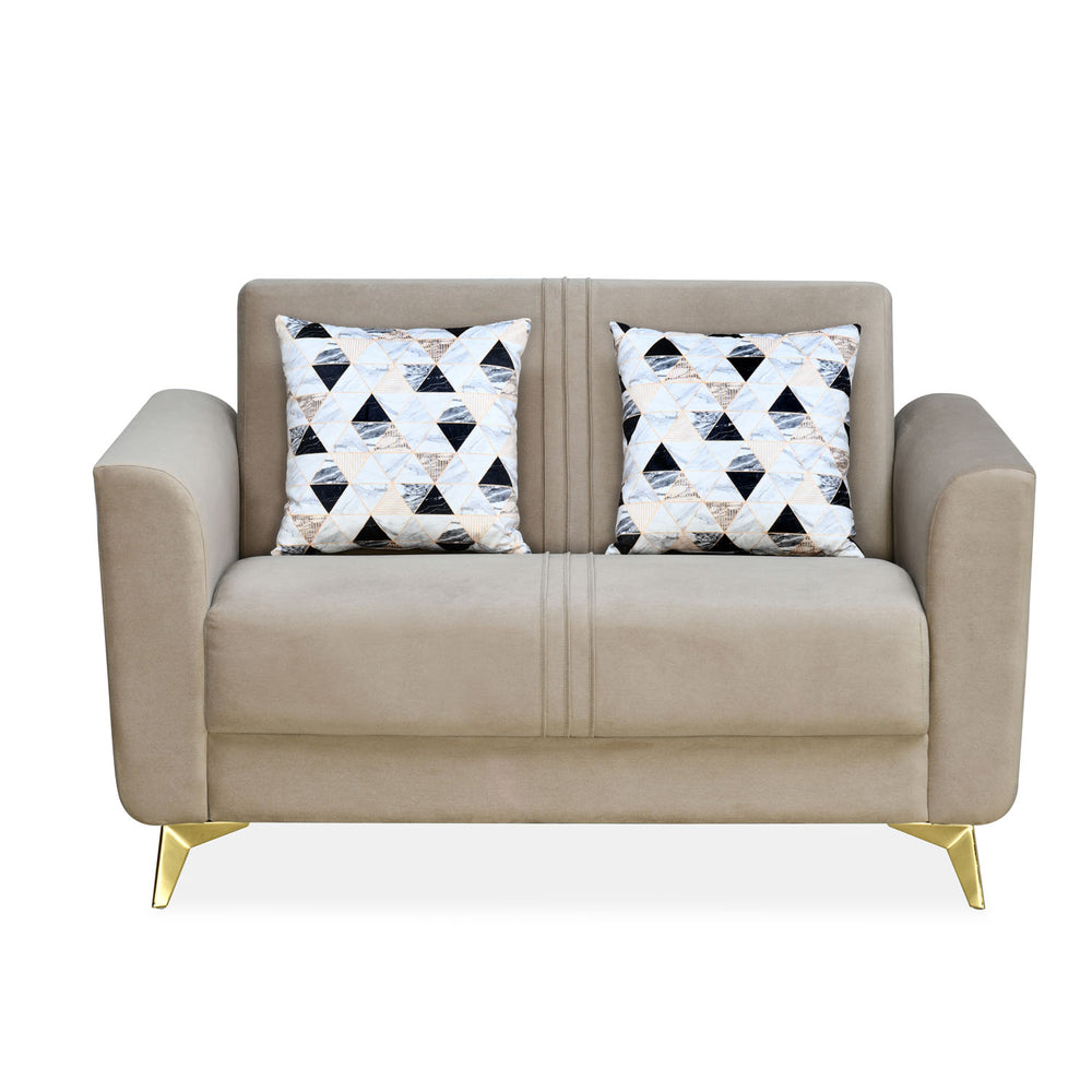 Cooper 2 Seater Fabric Sofa- Beige