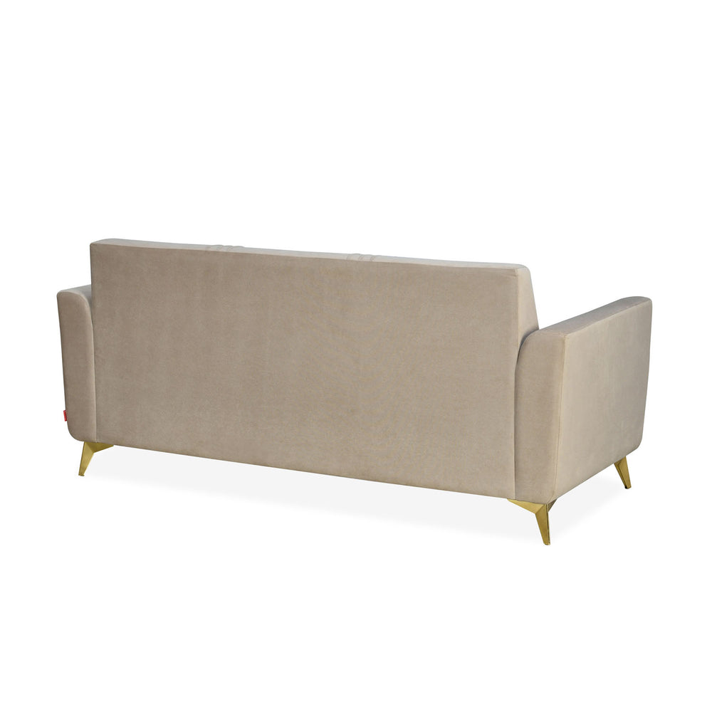 Cooper 3 Seater Fabric Sofa- Beige