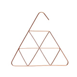 Metal Trio Scarf Hanger- Gold