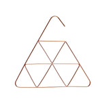 Metal Trio Scarf Hanger- Gold