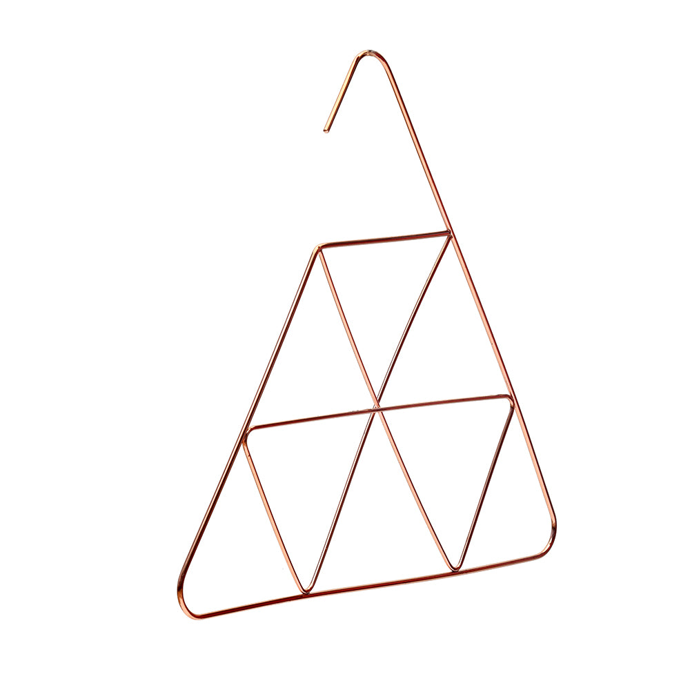 Metal Trio Scarf Hanger- Gold