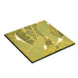 Printed MDF Wooden Trivet- Green