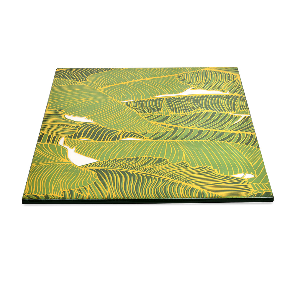 Printed MDF Table Placemat (Green)