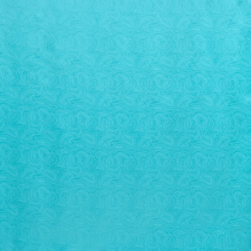 Veera Jacquard Abstract 9 Ft Polyester Long Door Curtains Set of 2 (Seagreen)