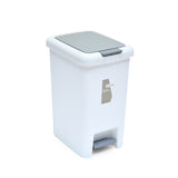 Pedal Press Polypropylene 8 L Dustbin- Grey