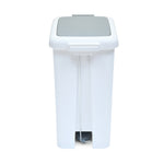 Pedal Press Polypropylene 8 L Dustbin- Grey