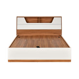 Eternal Queen Bed With Hydraulic Storage (Teak)