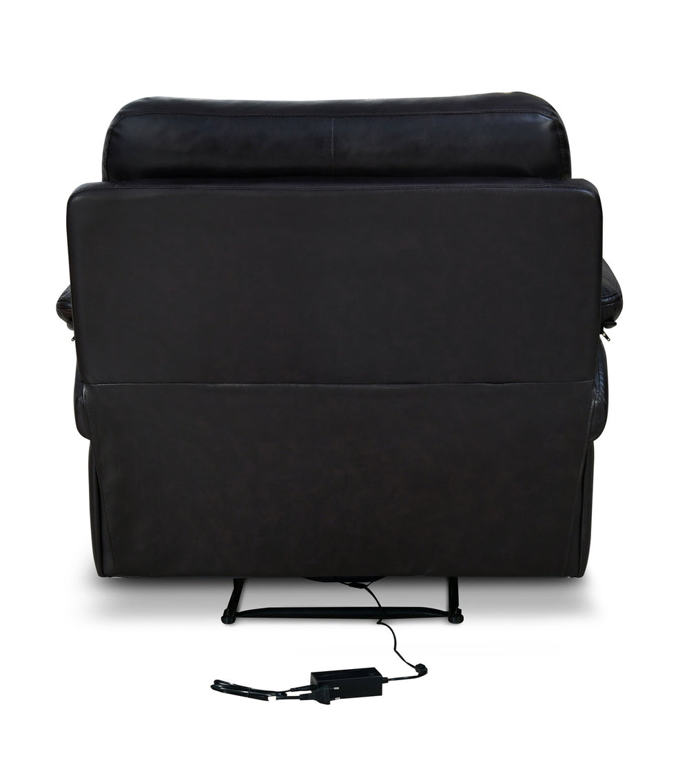 Bakewell 1 Seater Leather Electric Recliner- Brown