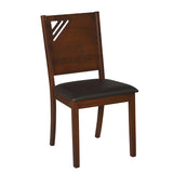 Floret 4 Seater Dining Set (Walnut)