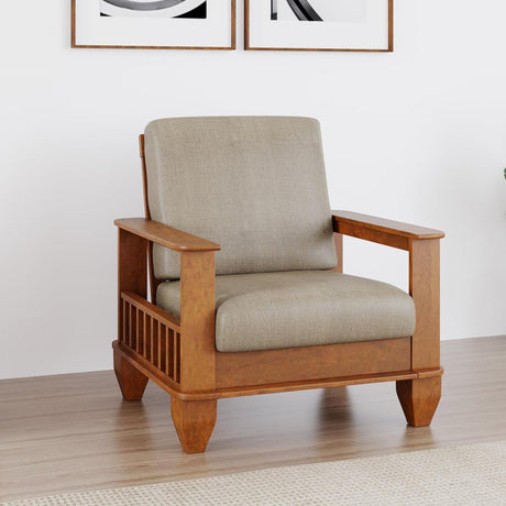 Nilkamal Elena 1 Seater Sofa (New Wenge)