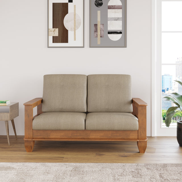 Nilkamal Elena 2 Seater Sofa (New Wenge)