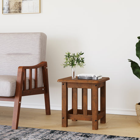 Nilkamal Conolly Side Table (Brown)