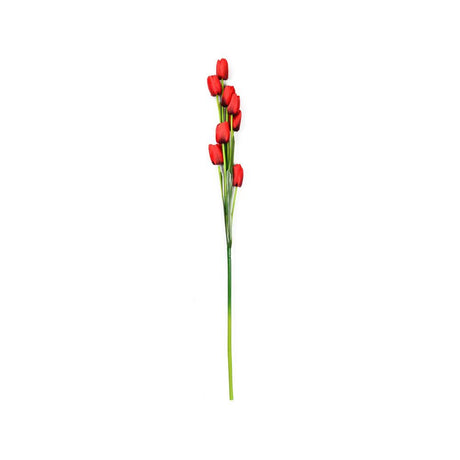 Nilkamal Tulip Artificial Flower Stick Red