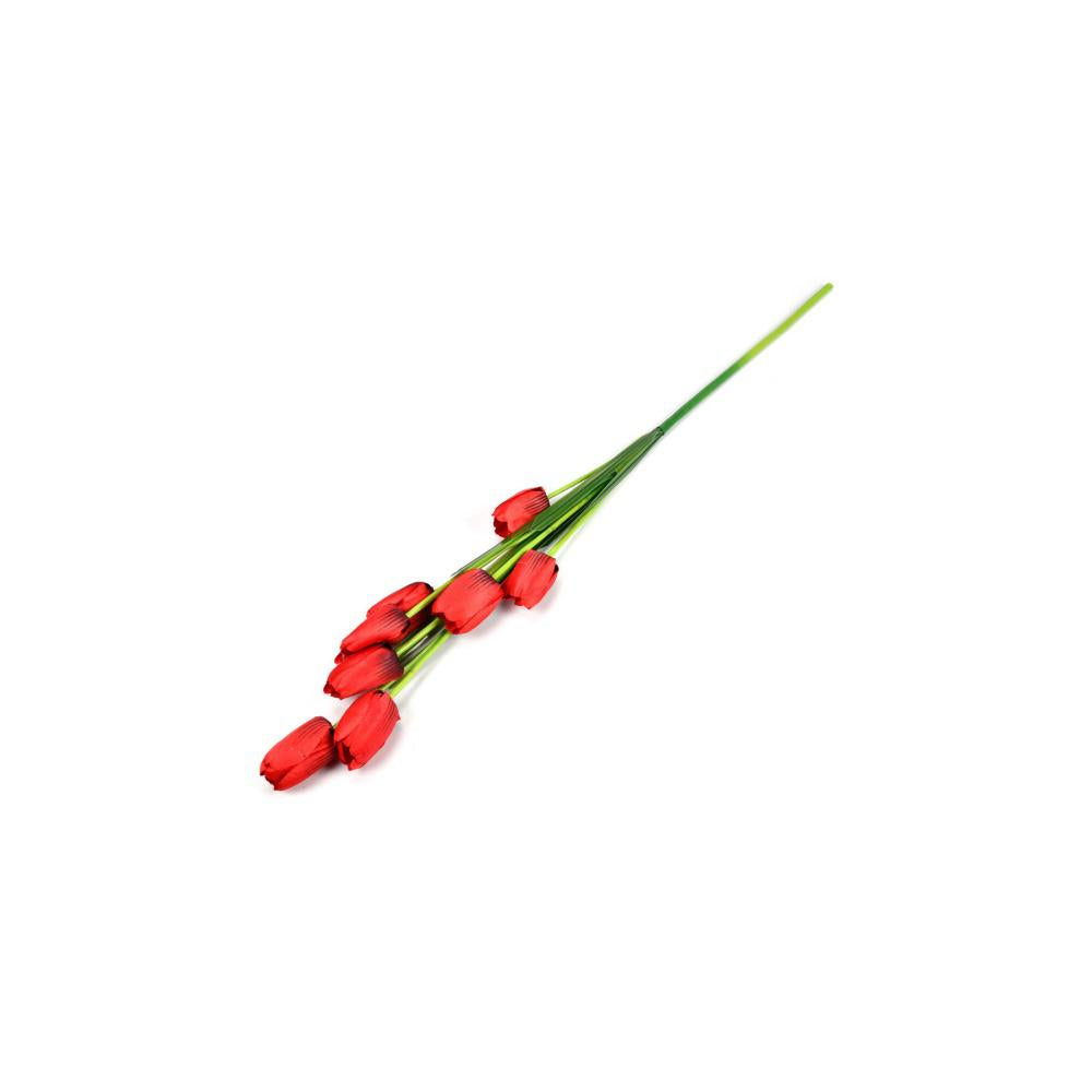 Tulip Artificial Flower Stick- Red