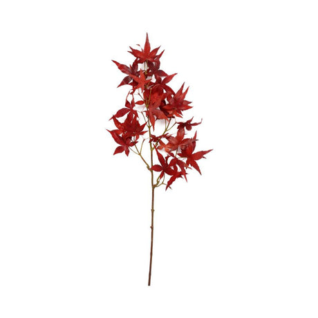 Nilkamal Maple Artificial Leaf Stick Red