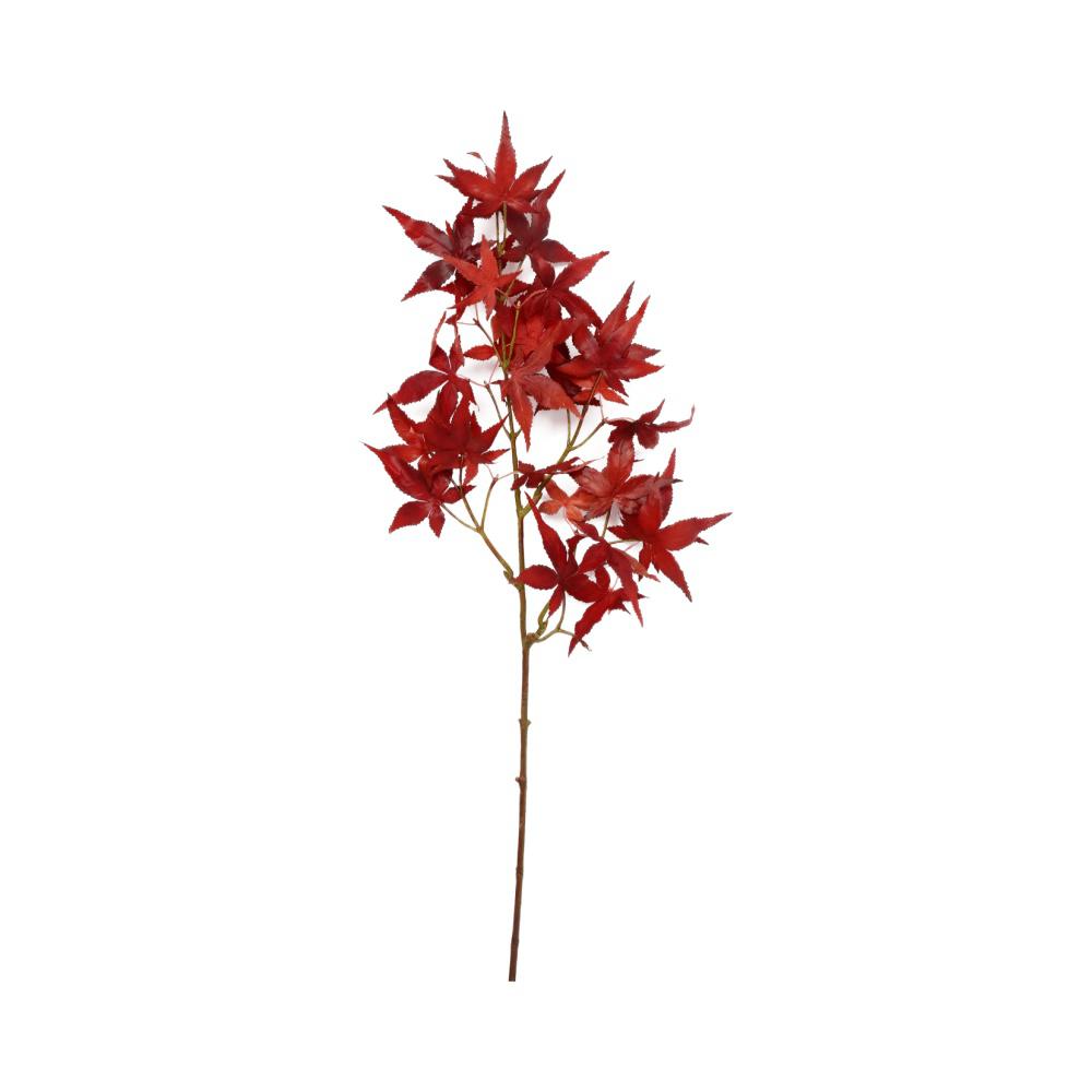 Maple Artificial Leaf Stick- Red