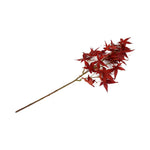 Maple Artificial Leaf Stick- Red