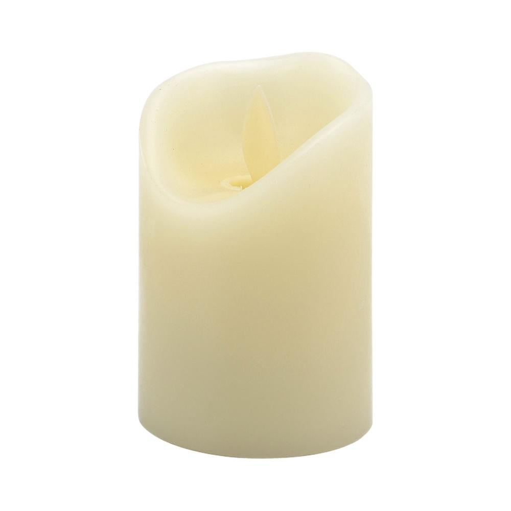 Glamor Moving LED Small Candle- White