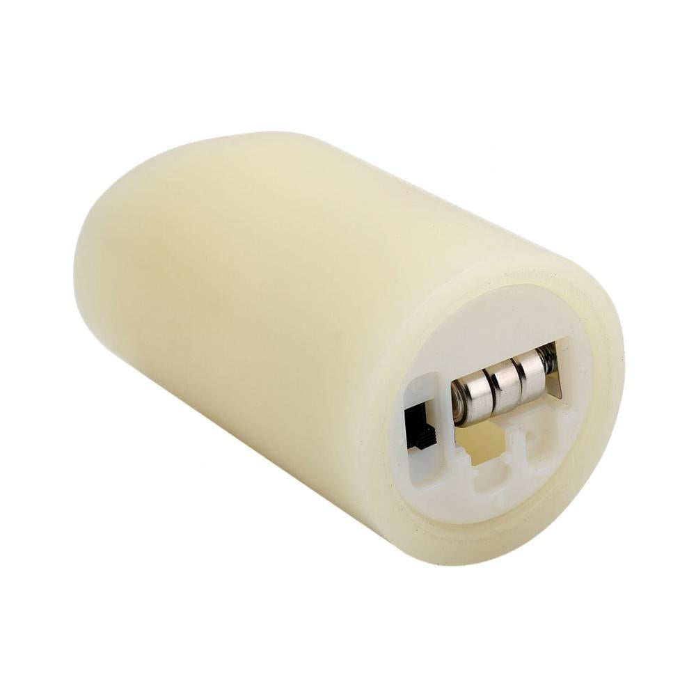 Glamor Moving LED Medium Candle- White