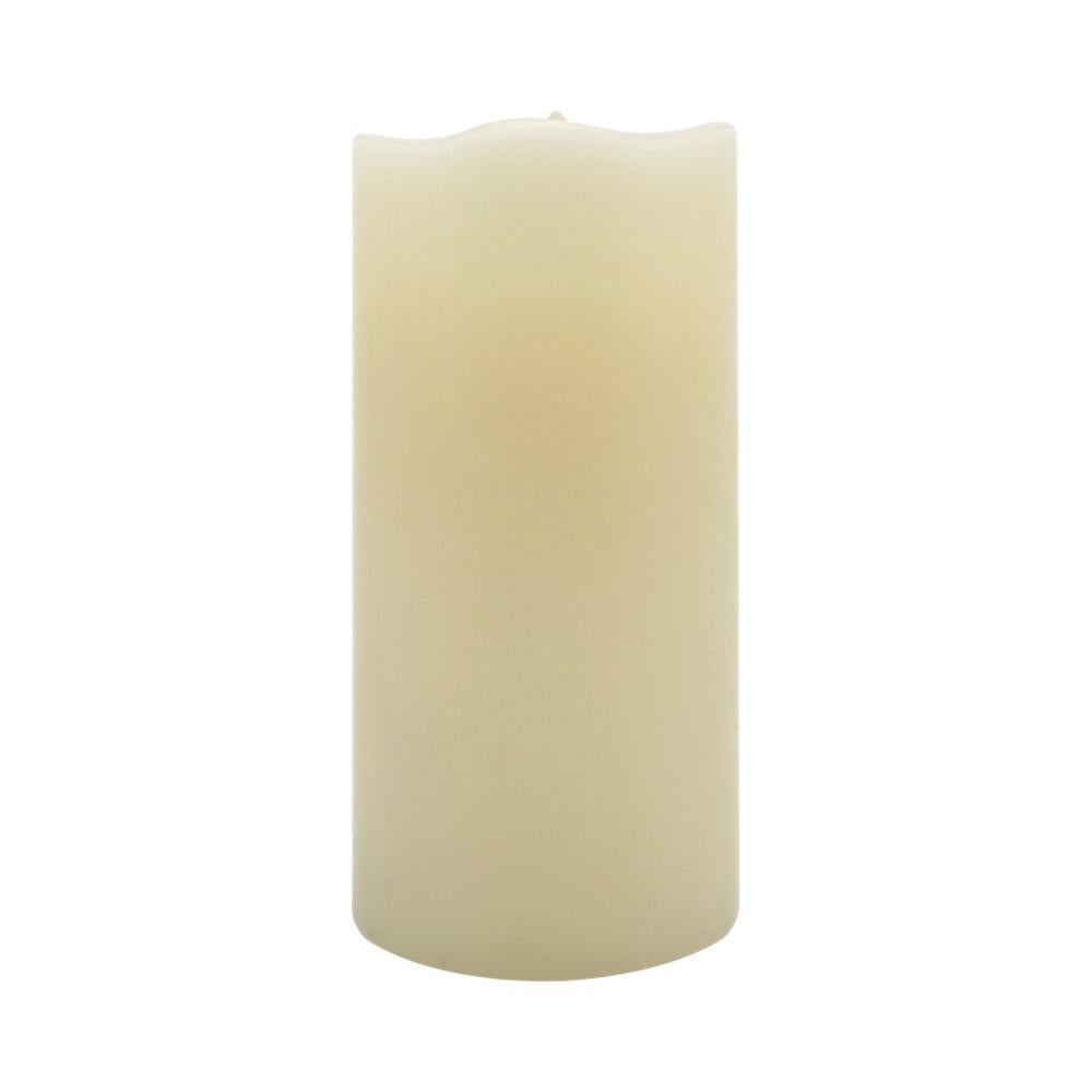 Glamor Moving LED Large Candle- White
