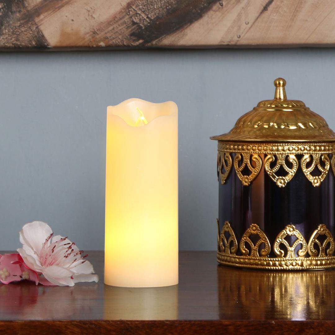 Dazzle Non Moving LED Candle- White