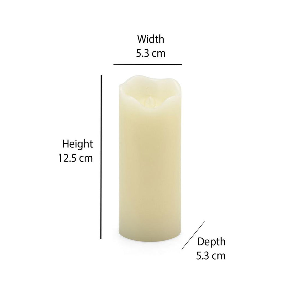 Dazzle Non Moving LED Candle- White