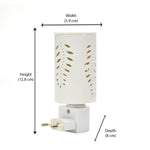 Cylindric Electric Plugin Diffuser- White