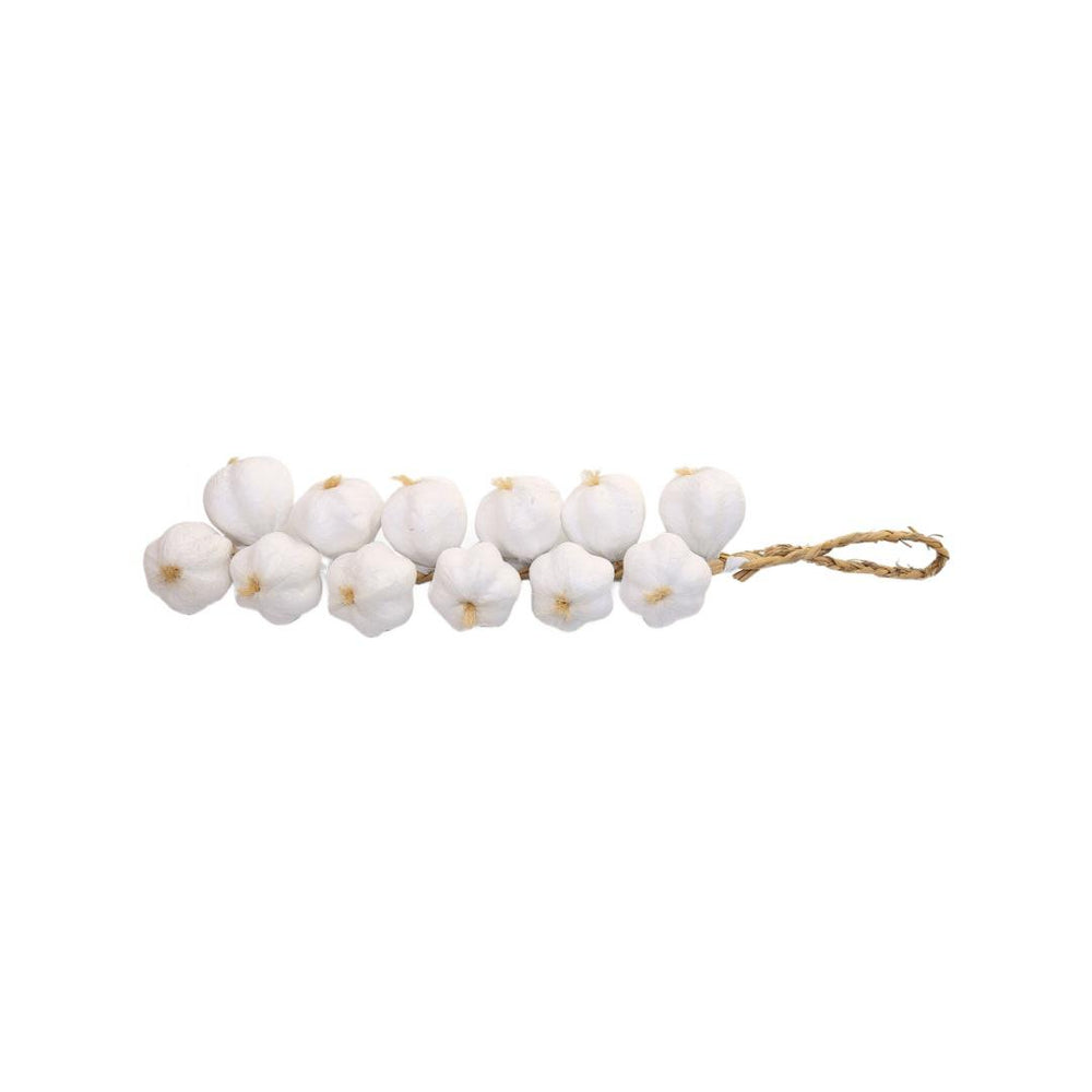 Artificial Garlic Bunch- White