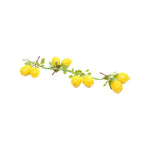 Artificial Lemon Bunch- Yellow
